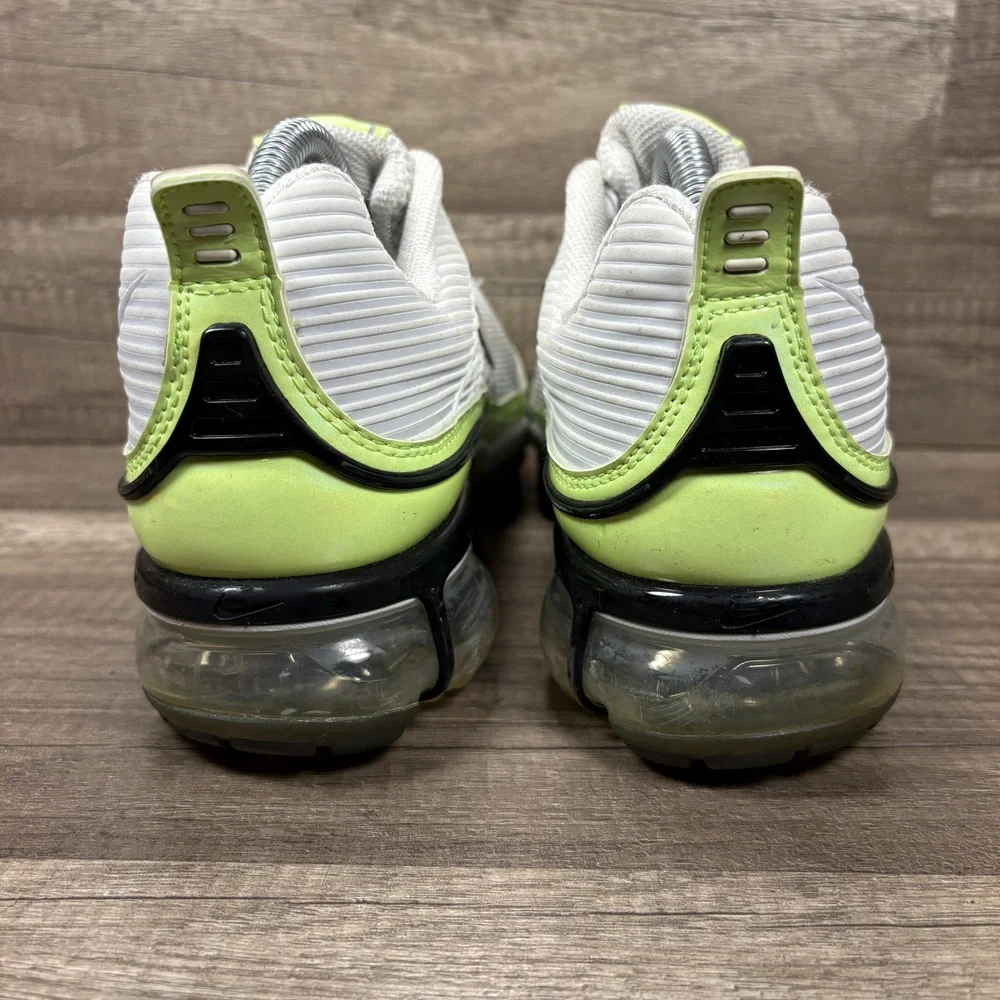 Nike Vapor Max 360 White Green Mens US Size 9 EUR 42.5 CK2718-100 Sneakers